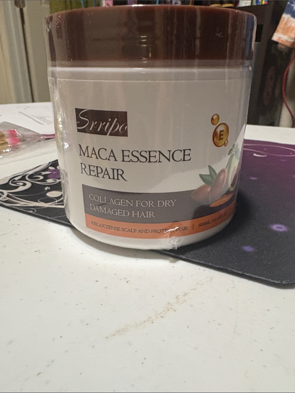 Maca Essence Repair Hair Mask – White and Brown
